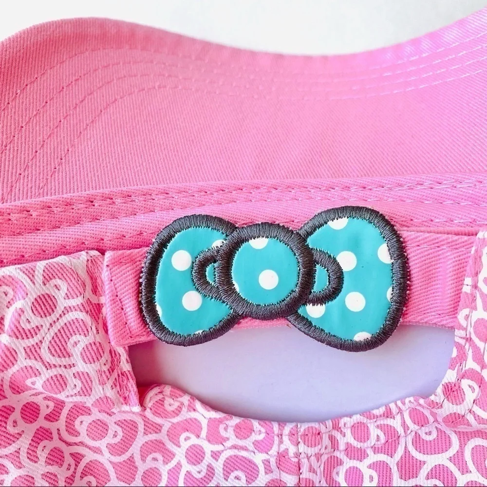 HELLO Kitty Pink Mesh Trucker Hat Women + Girls - Picture 10 of 16